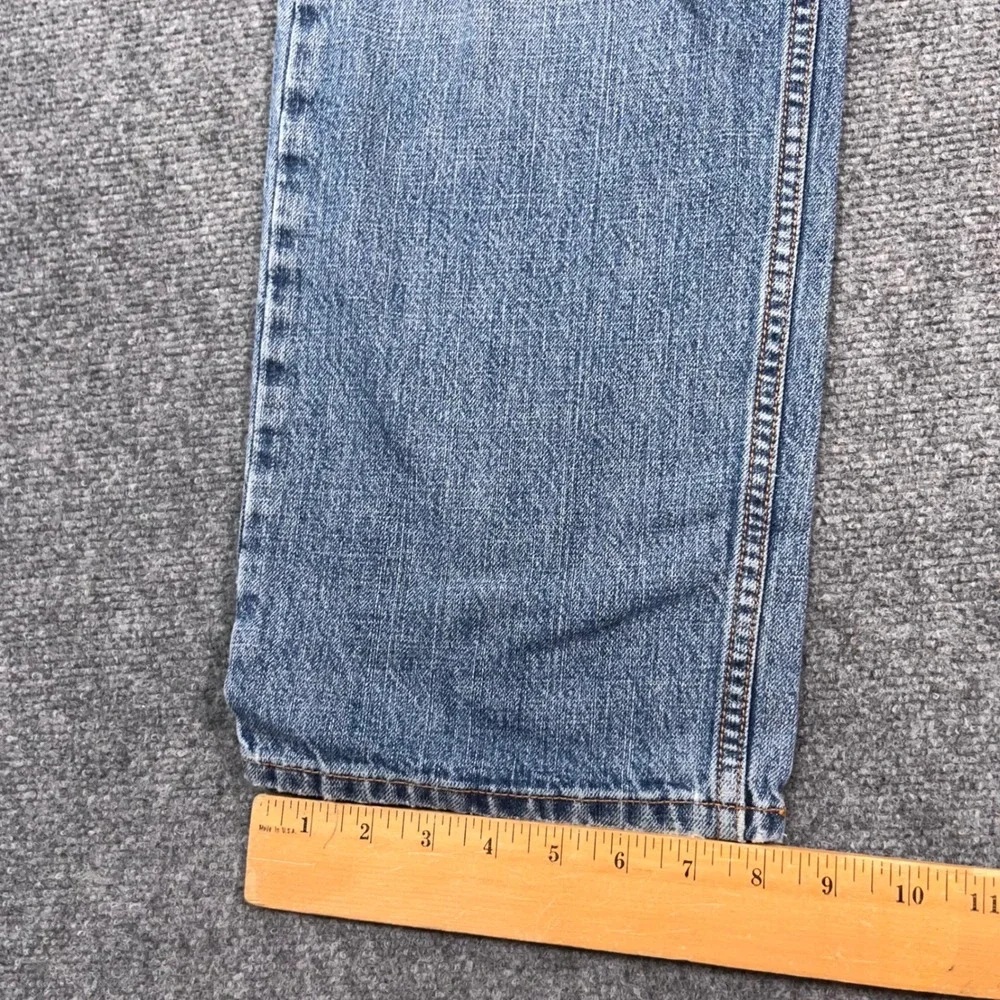 Levi's 559 Relaxed Straight Jeans Mens 32x32 Medium Wash Blue Denim Distressed